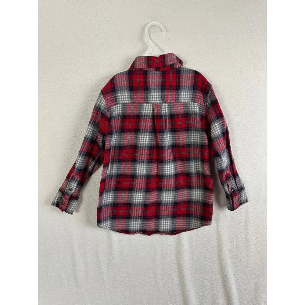 Gymboree Button Up‎ Boys Extra Small Long Sleeve